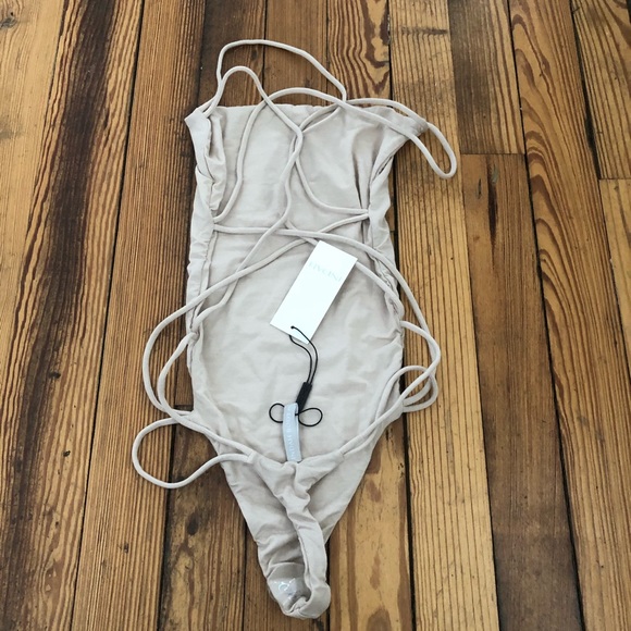 NWOT Indah whipped cream bodysuit - Picture 6 of 9